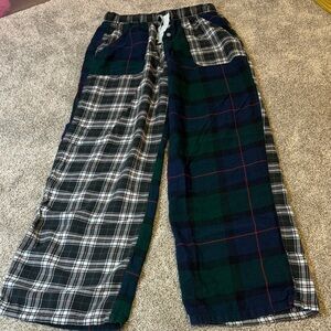 Vintage Plaid 1/2 & 1/2 Sleepwear Pants